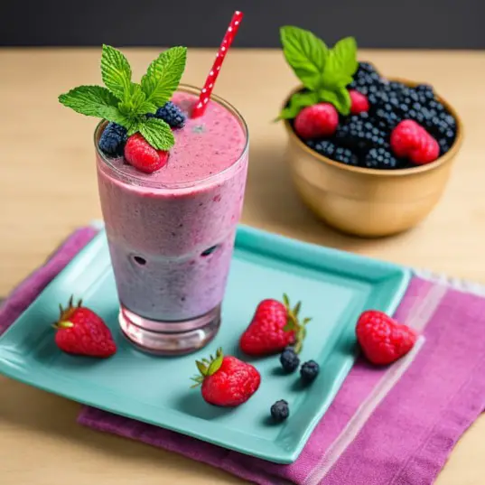 Tofu and Berry Protein Smoothie Recipe