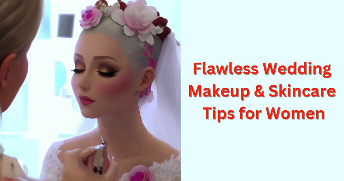 wedding makeup and skincare tips for women