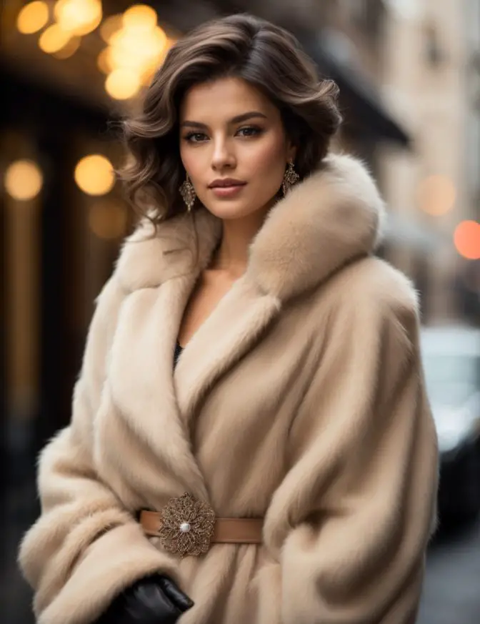 Winter New Year's Outfit Ideas for Classy Women